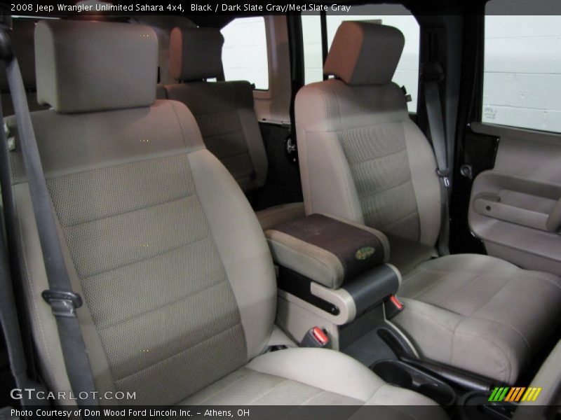 Black / Dark Slate Gray/Med Slate Gray 2008 Jeep Wrangler Unlimited Sahara 4x4