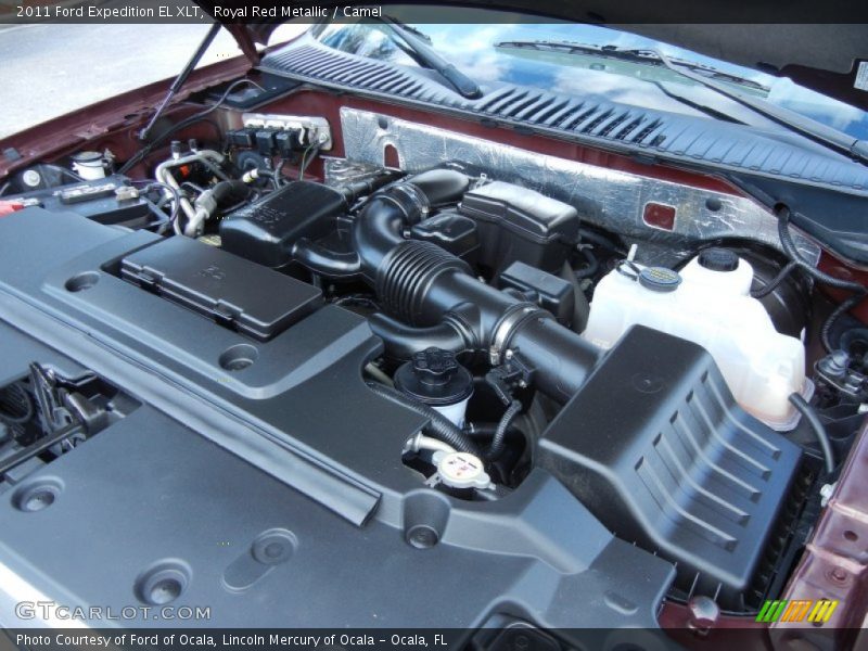  2011 Expedition EL XLT Engine - 5.4 Liter SOHC 24-Valve Flex-Fuel V8