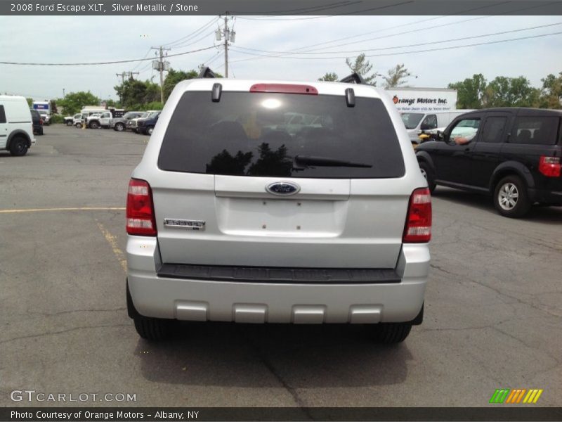 Silver Metallic / Stone 2008 Ford Escape XLT