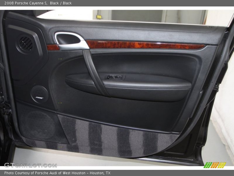 Black / Black 2008 Porsche Cayenne S