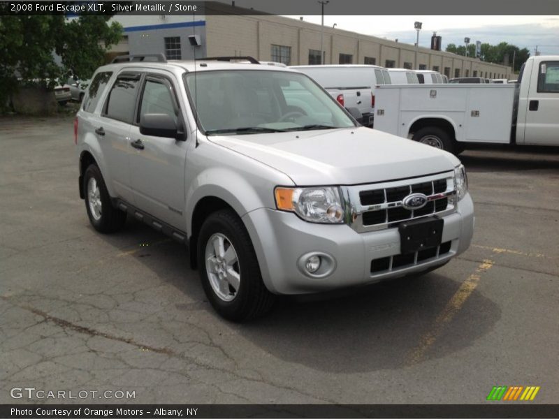 Silver Metallic / Stone 2008 Ford Escape XLT