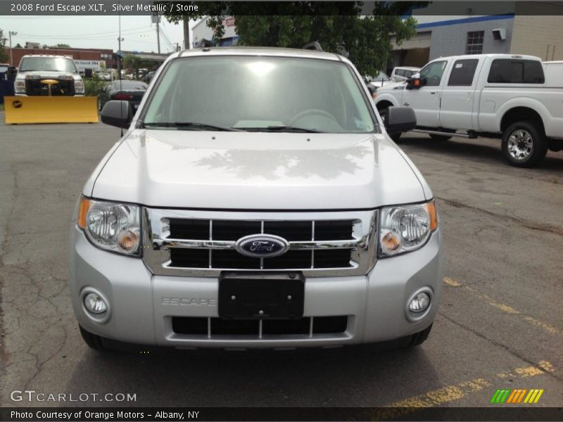 Silver Metallic / Stone 2008 Ford Escape XLT
