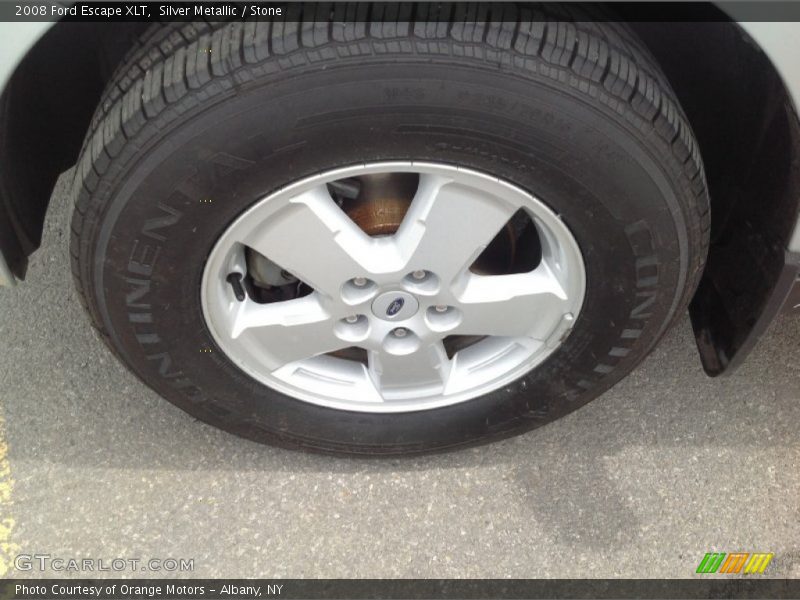 Silver Metallic / Stone 2008 Ford Escape XLT