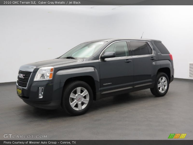 Cyber Gray Metallic / Jet Black 2010 GMC Terrain SLE