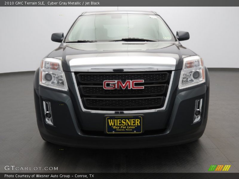 Cyber Gray Metallic / Jet Black 2010 GMC Terrain SLE