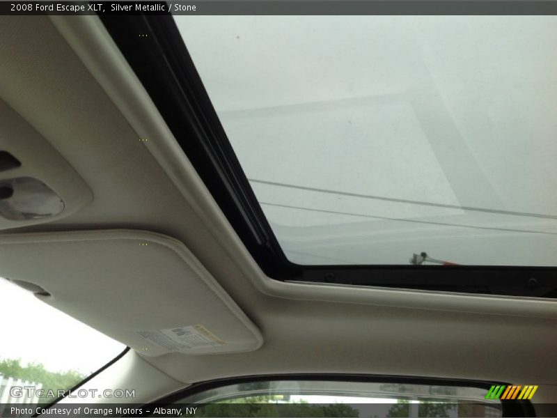Silver Metallic / Stone 2008 Ford Escape XLT