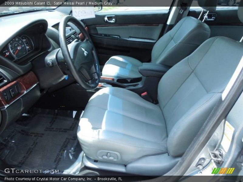 Satin Meisai Pearl / Medium Gray 2009 Mitsubishi Galant ES