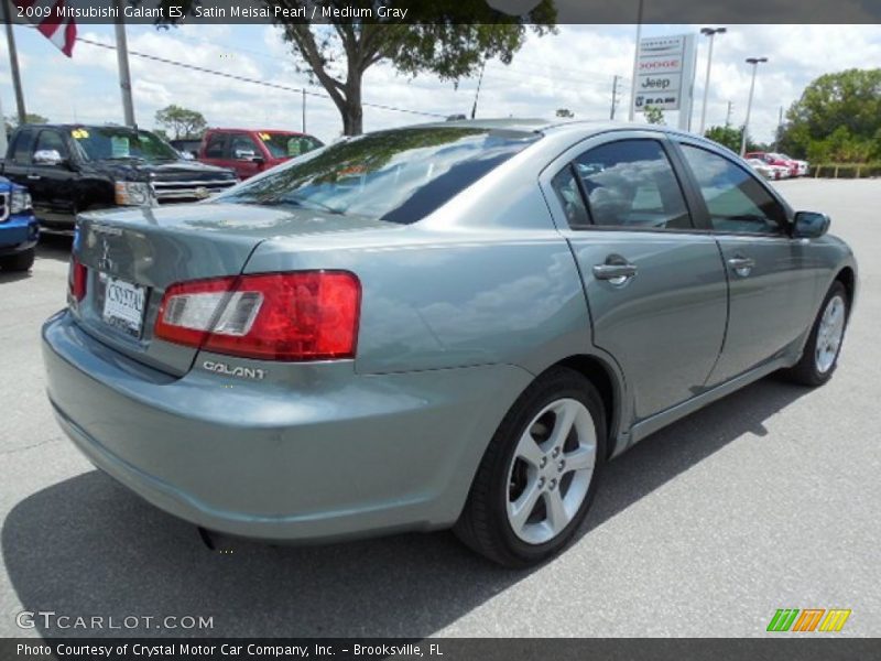 Satin Meisai Pearl / Medium Gray 2009 Mitsubishi Galant ES
