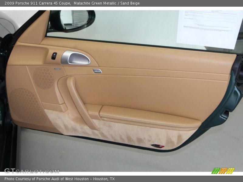 Door Panel of 2009 911 Carrera 4S Coupe