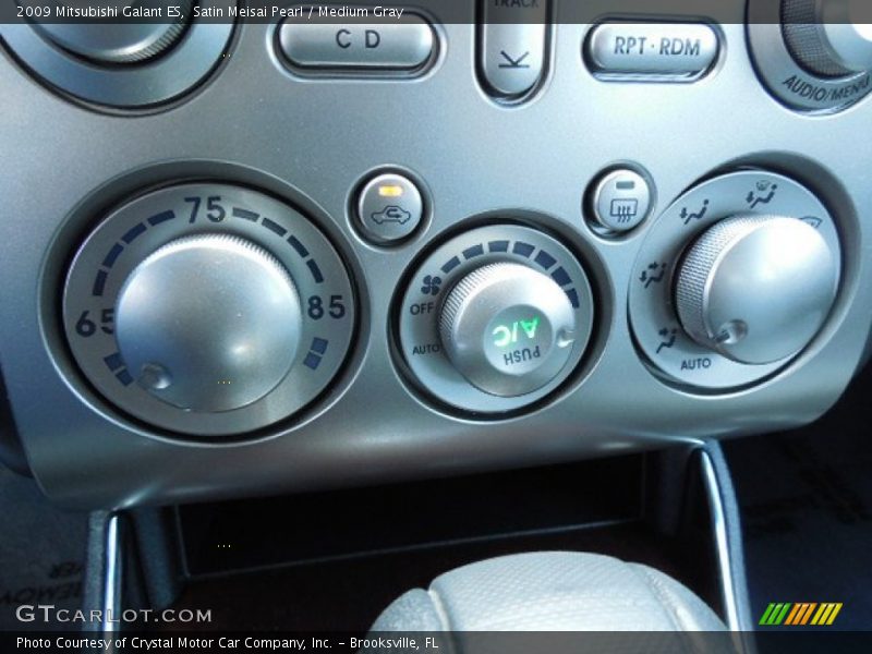 Satin Meisai Pearl / Medium Gray 2009 Mitsubishi Galant ES