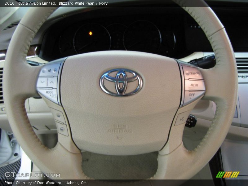 Blizzard White Pearl / Ivory 2010 Toyota Avalon Limited