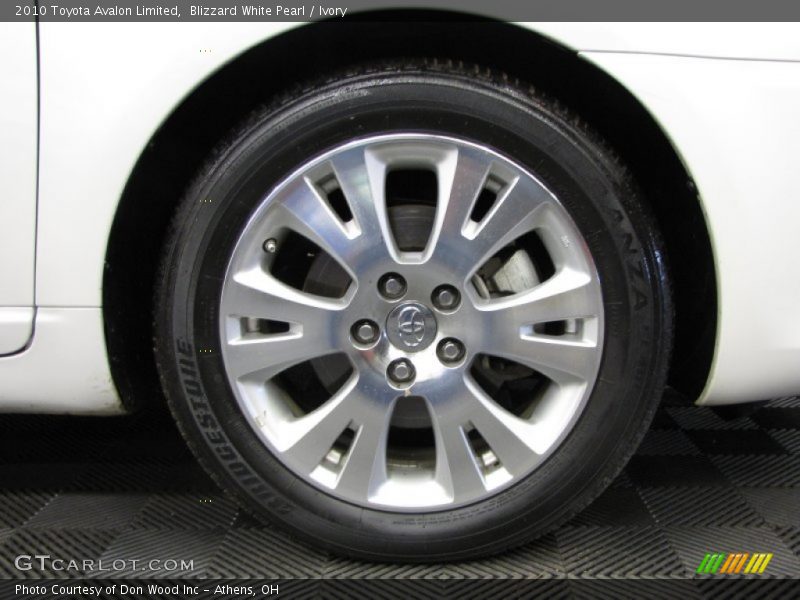 Blizzard White Pearl / Ivory 2010 Toyota Avalon Limited