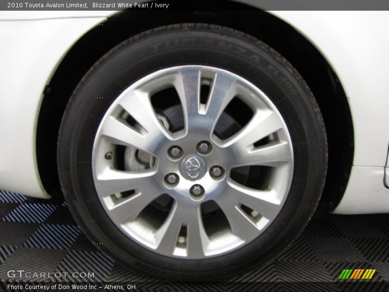 Blizzard White Pearl / Ivory 2010 Toyota Avalon Limited