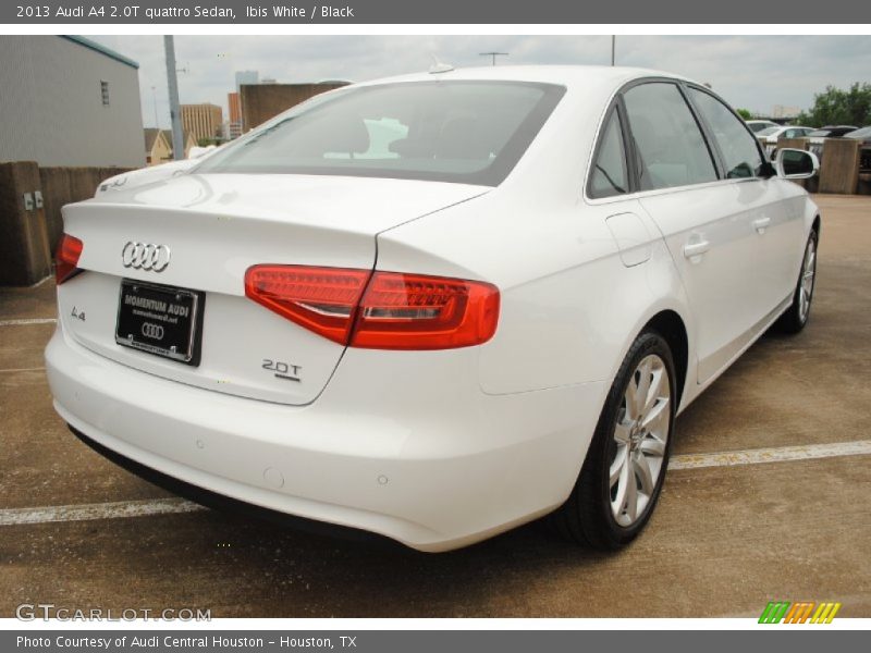Ibis White / Black 2013 Audi A4 2.0T quattro Sedan
