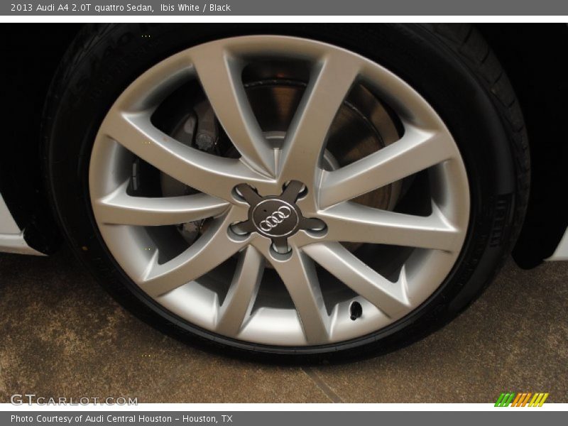 Ibis White / Black 2013 Audi A4 2.0T quattro Sedan