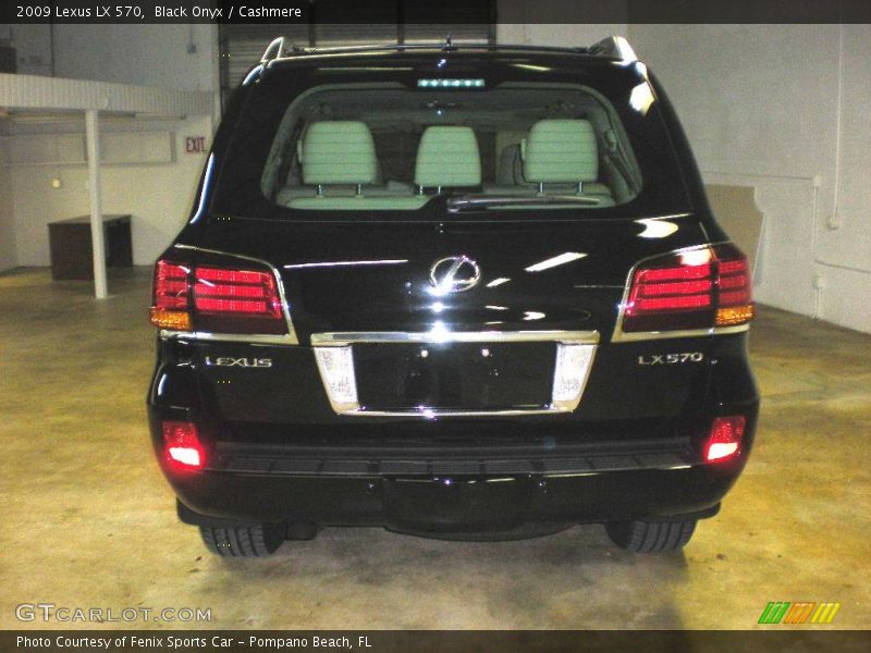 Black Onyx / Cashmere 2009 Lexus LX 570