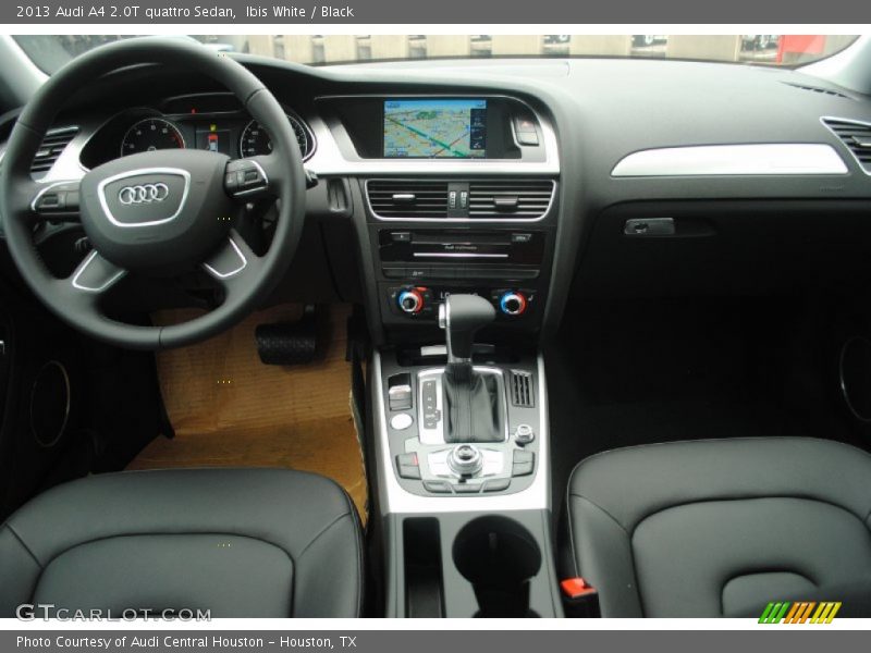 Ibis White / Black 2013 Audi A4 2.0T quattro Sedan