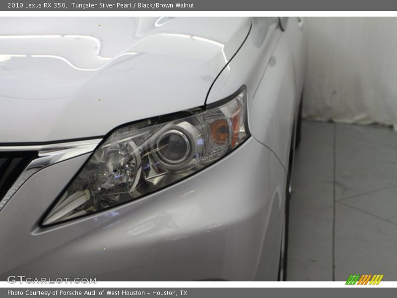 Tungsten Silver Pearl / Black/Brown Walnut 2010 Lexus RX 350