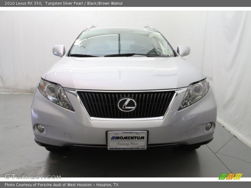 Tungsten Silver Pearl / Black/Brown Walnut 2010 Lexus RX 350