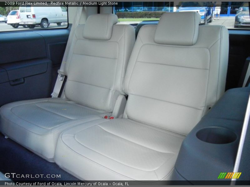 Redfire Metallic / Medium Light Stone 2009 Ford Flex Limited