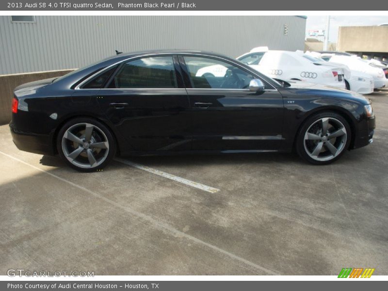 Phantom Black Pearl / Black 2013 Audi S8 4.0 TFSI quattro Sedan