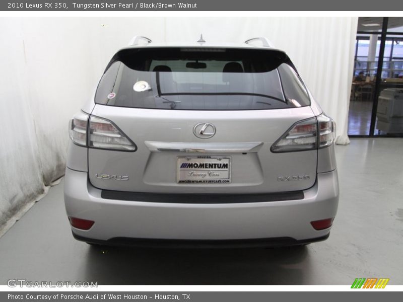 Tungsten Silver Pearl / Black/Brown Walnut 2010 Lexus RX 350
