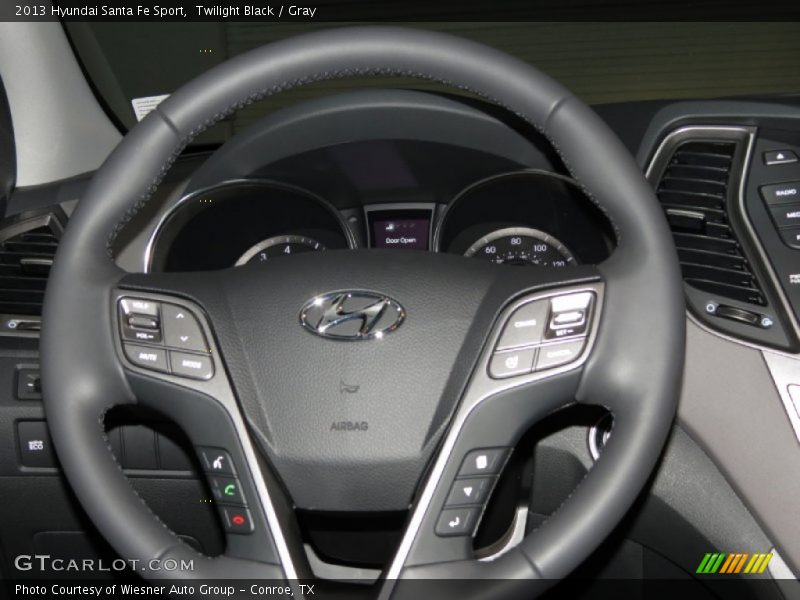 Twilight Black / Gray 2013 Hyundai Santa Fe Sport