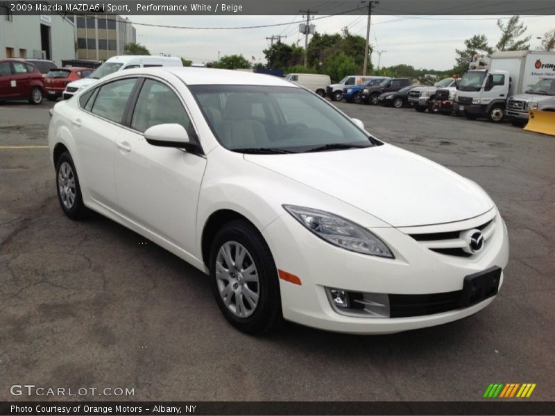 Front 3/4 View of 2009 MAZDA6 i Sport