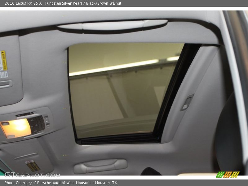 Tungsten Silver Pearl / Black/Brown Walnut 2010 Lexus RX 350