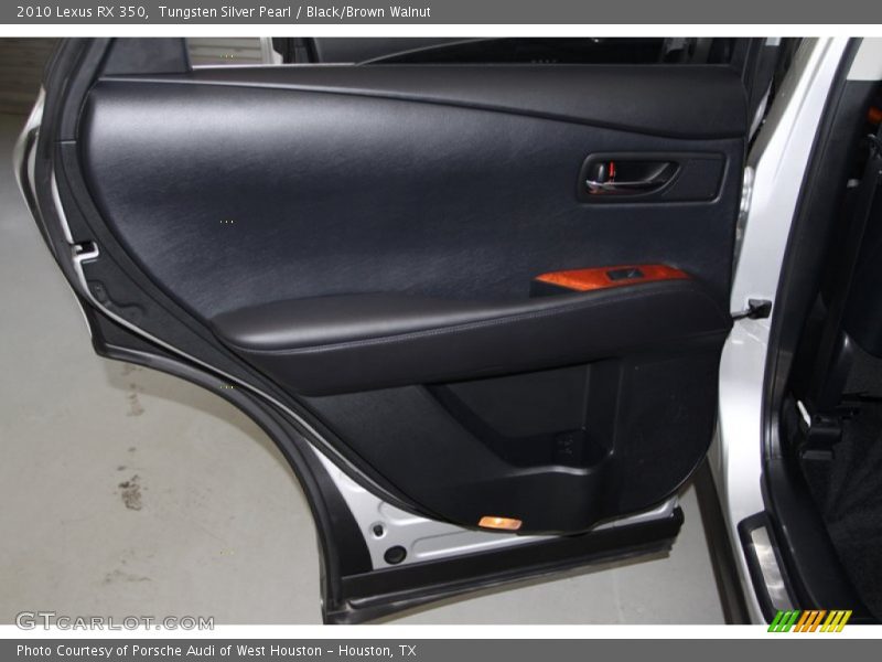 Tungsten Silver Pearl / Black/Brown Walnut 2010 Lexus RX 350