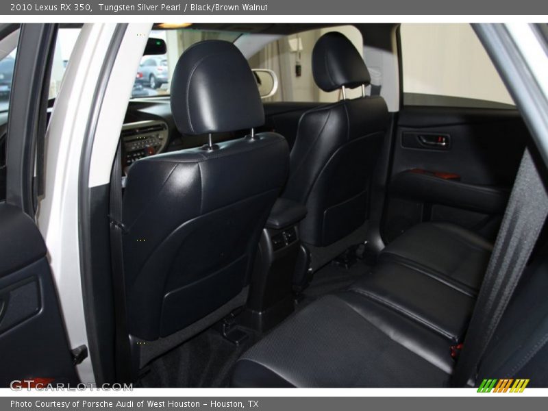 Tungsten Silver Pearl / Black/Brown Walnut 2010 Lexus RX 350