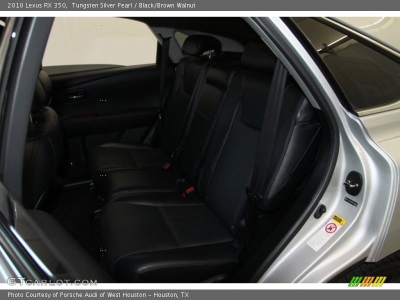Tungsten Silver Pearl / Black/Brown Walnut 2010 Lexus RX 350