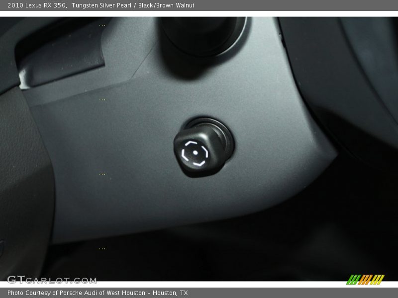 Tungsten Silver Pearl / Black/Brown Walnut 2010 Lexus RX 350