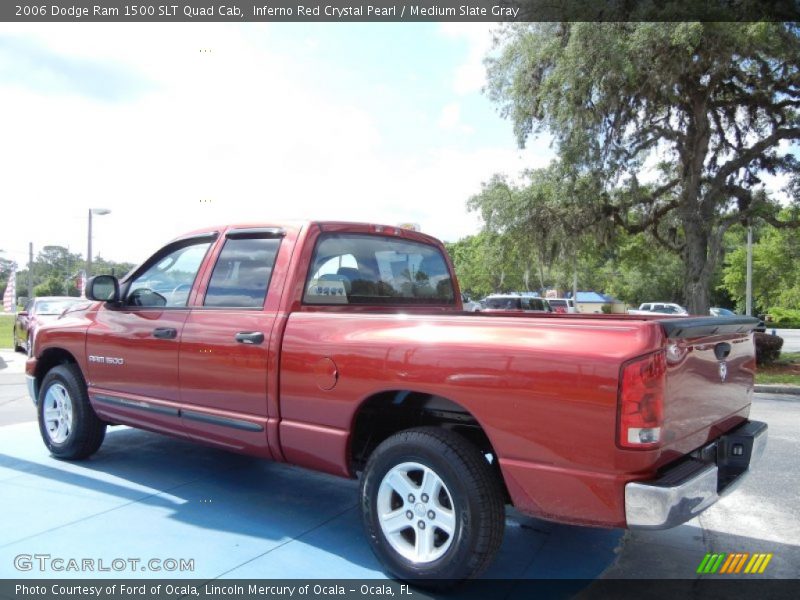 Inferno Red Crystal Pearl / Medium Slate Gray 2006 Dodge Ram 1500 SLT Quad Cab