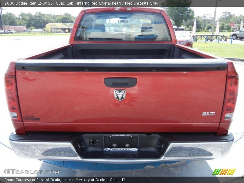 Inferno Red Crystal Pearl / Medium Slate Gray 2006 Dodge Ram 1500 SLT Quad Cab