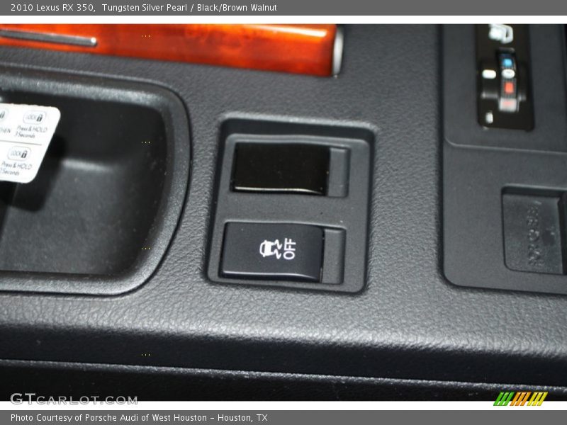 Tungsten Silver Pearl / Black/Brown Walnut 2010 Lexus RX 350