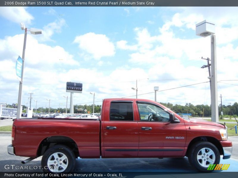 Inferno Red Crystal Pearl / Medium Slate Gray 2006 Dodge Ram 1500 SLT Quad Cab