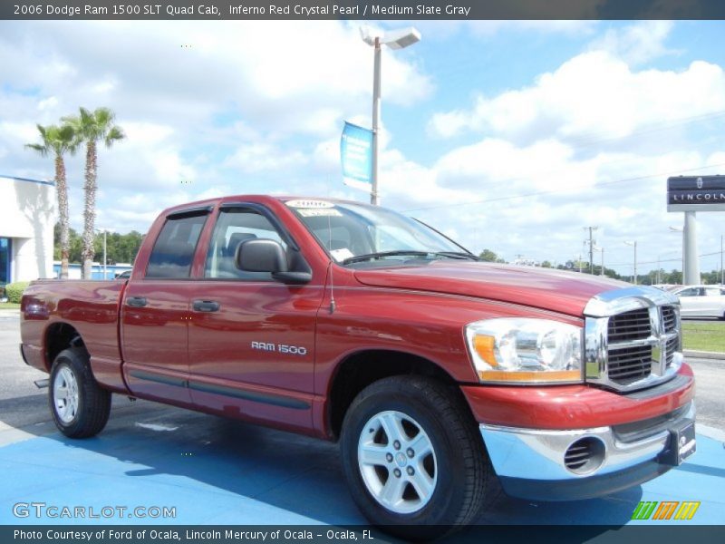 Front 3/4 View of 2006 Ram 1500 SLT Quad Cab