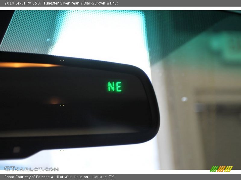 Tungsten Silver Pearl / Black/Brown Walnut 2010 Lexus RX 350