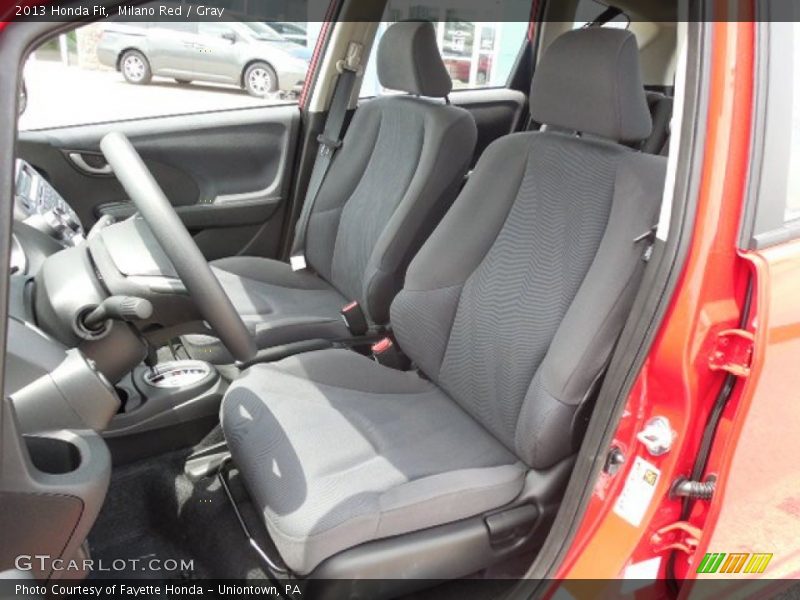 Front Seat of 2013 Fit 
