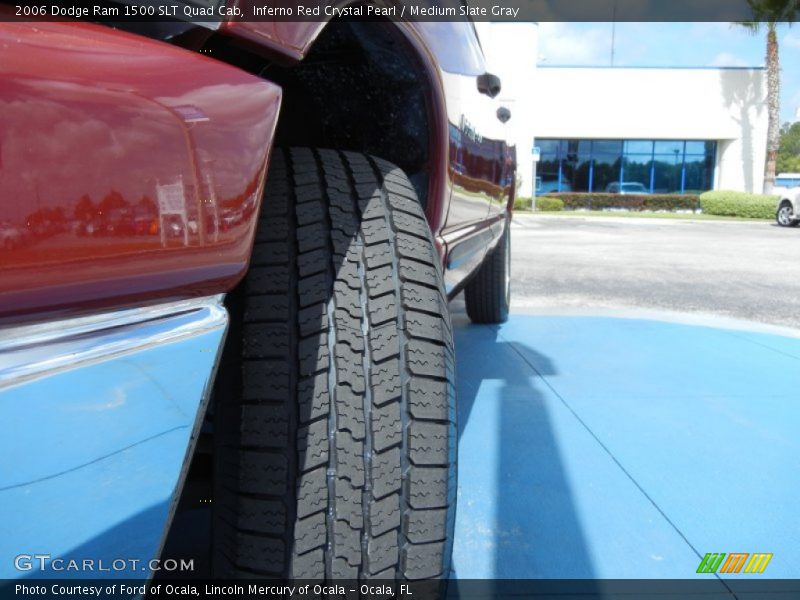 Inferno Red Crystal Pearl / Medium Slate Gray 2006 Dodge Ram 1500 SLT Quad Cab