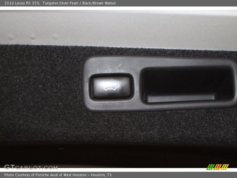 Tungsten Silver Pearl / Black/Brown Walnut 2010 Lexus RX 350