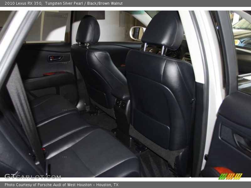 Tungsten Silver Pearl / Black/Brown Walnut 2010 Lexus RX 350