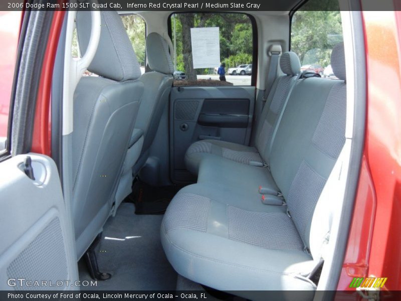 Inferno Red Crystal Pearl / Medium Slate Gray 2006 Dodge Ram 1500 SLT Quad Cab