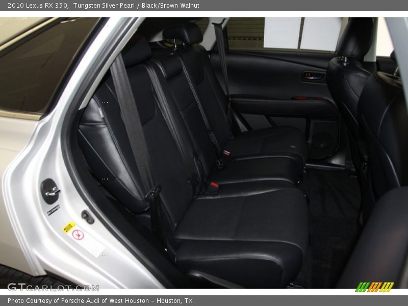 Tungsten Silver Pearl / Black/Brown Walnut 2010 Lexus RX 350