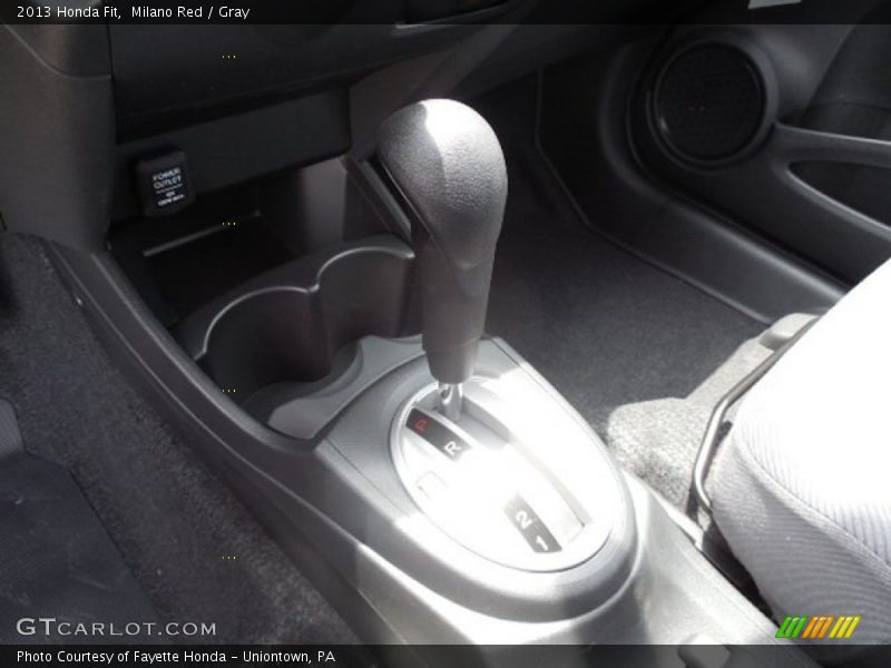Milano Red / Gray 2013 Honda Fit