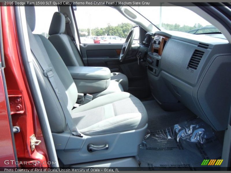 Inferno Red Crystal Pearl / Medium Slate Gray 2006 Dodge Ram 1500 SLT Quad Cab