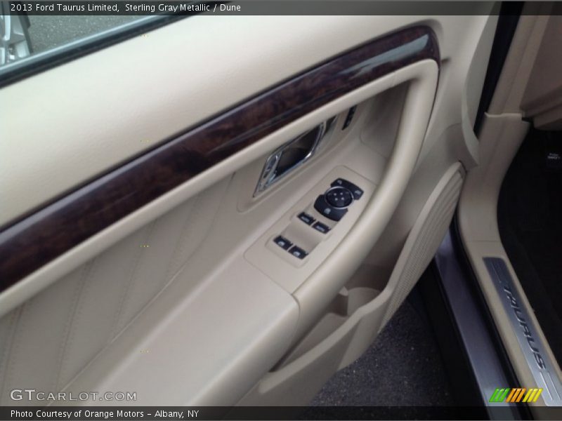 Sterling Gray Metallic / Dune 2013 Ford Taurus Limited