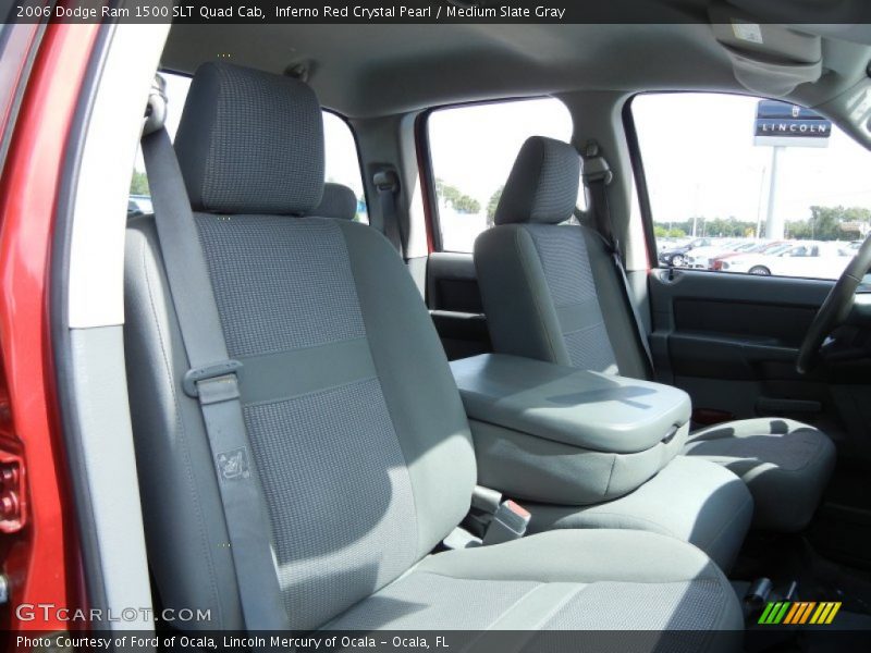 Inferno Red Crystal Pearl / Medium Slate Gray 2006 Dodge Ram 1500 SLT Quad Cab