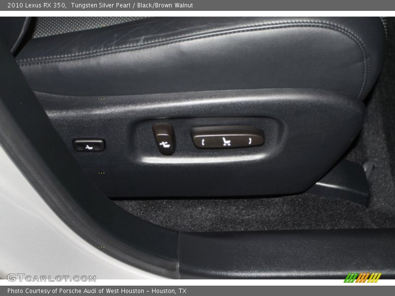 Tungsten Silver Pearl / Black/Brown Walnut 2010 Lexus RX 350
